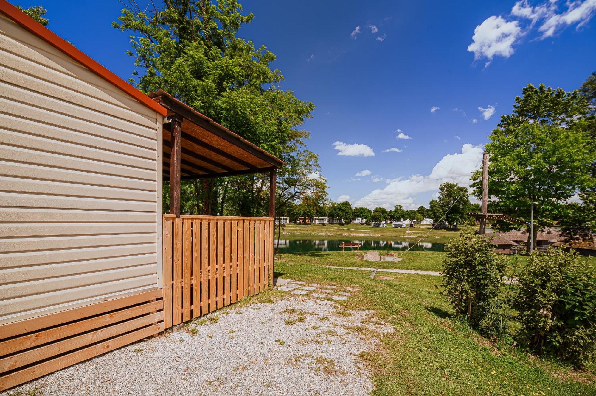 Lake View Mobile Homes With Thermal Riviera Tickets In Terme Catez 卡特兹奥布萨维 外观 照片