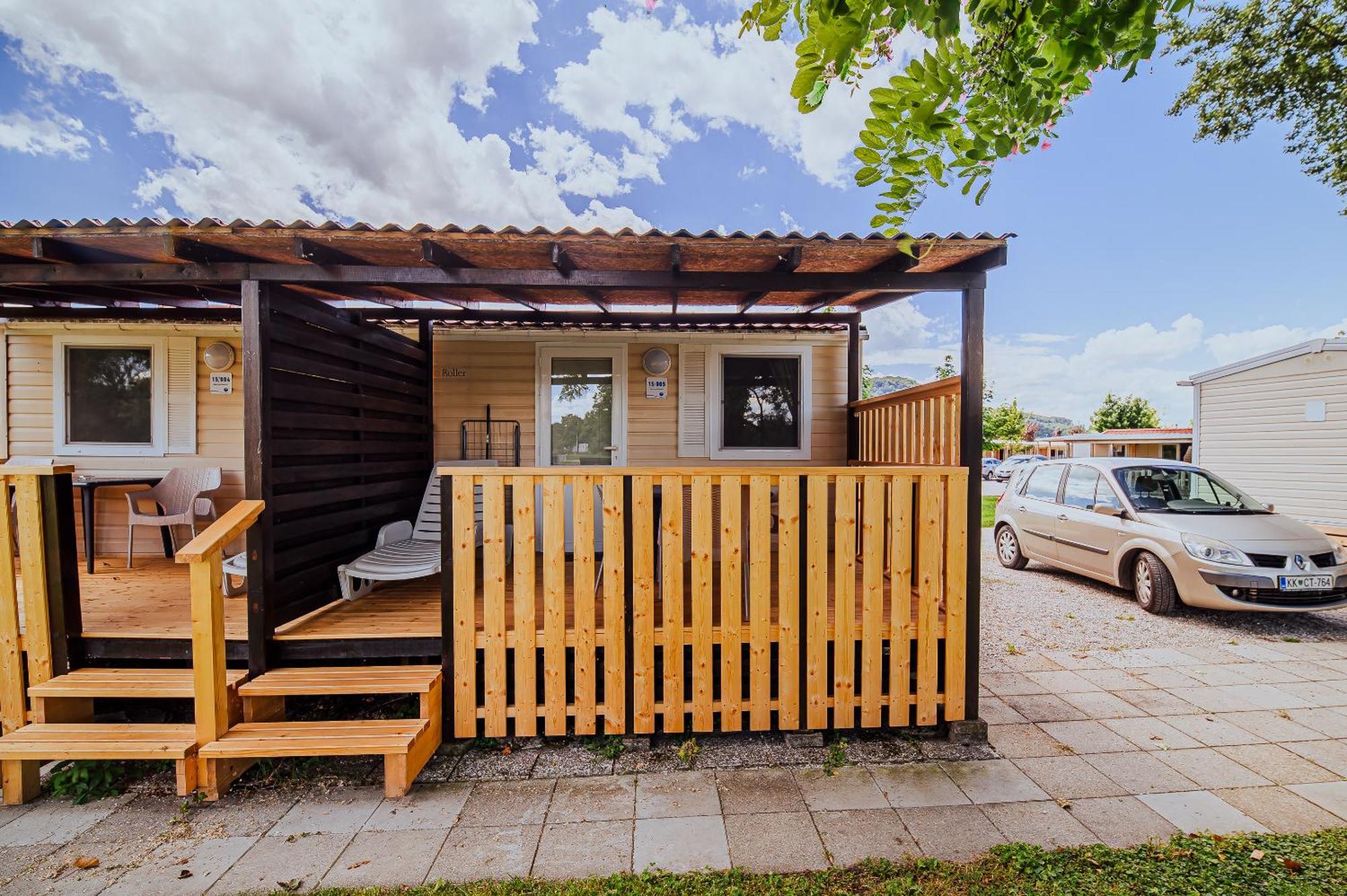 Lake View Mobile Homes With Thermal Riviera Tickets In Terme Catez 卡特兹奥布萨维 外观 照片
