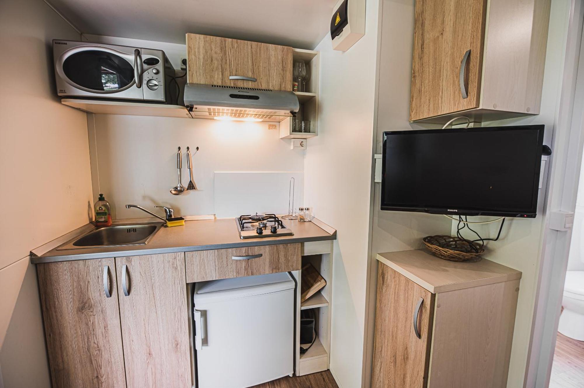 Lake View Mobile Homes With Thermal Riviera Tickets In Terme Catez 卡特兹奥布萨维 客房 照片