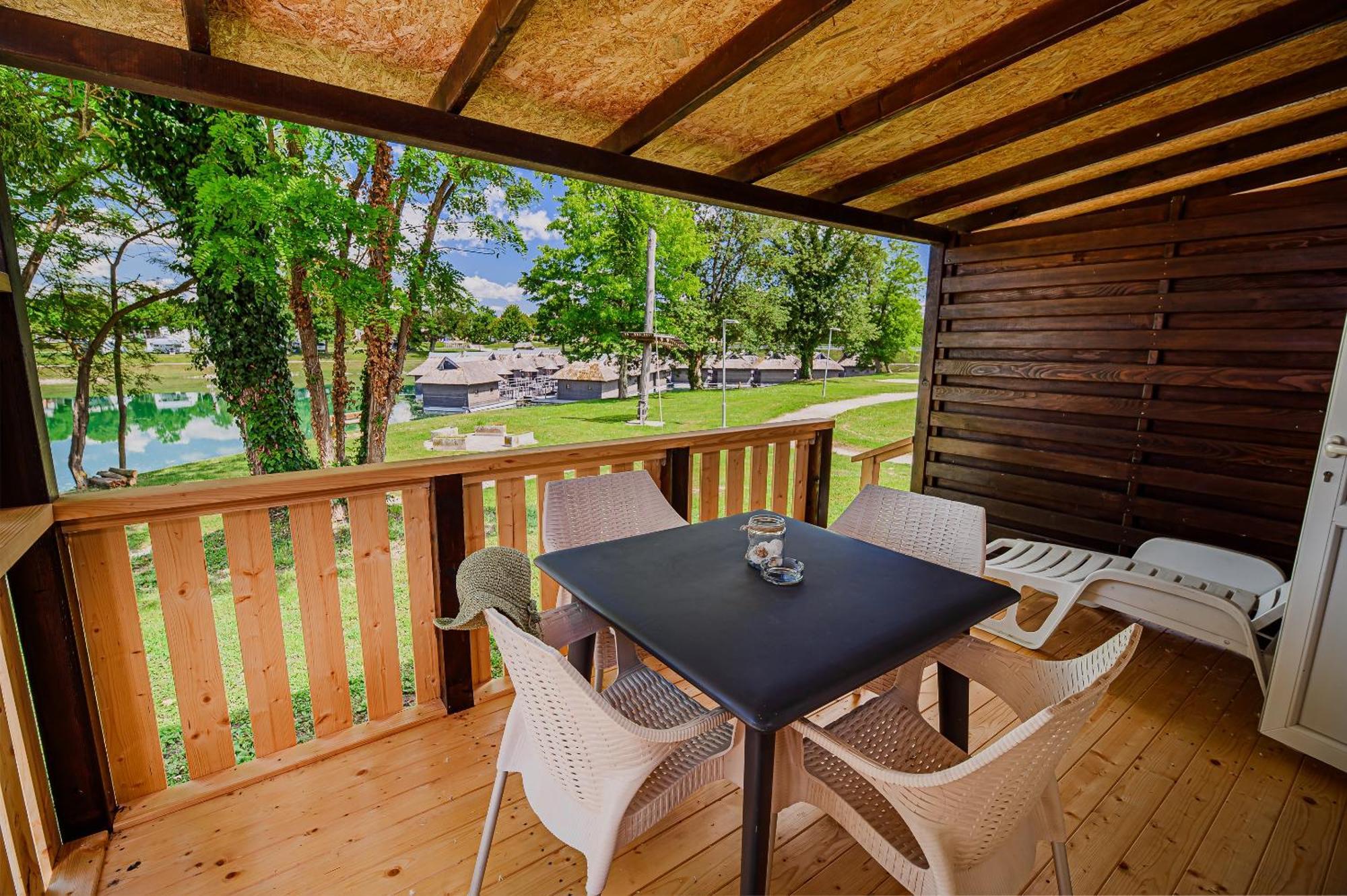 Lake View Mobile Homes With Thermal Riviera Tickets In Terme Catez 卡特兹奥布萨维 客房 照片
