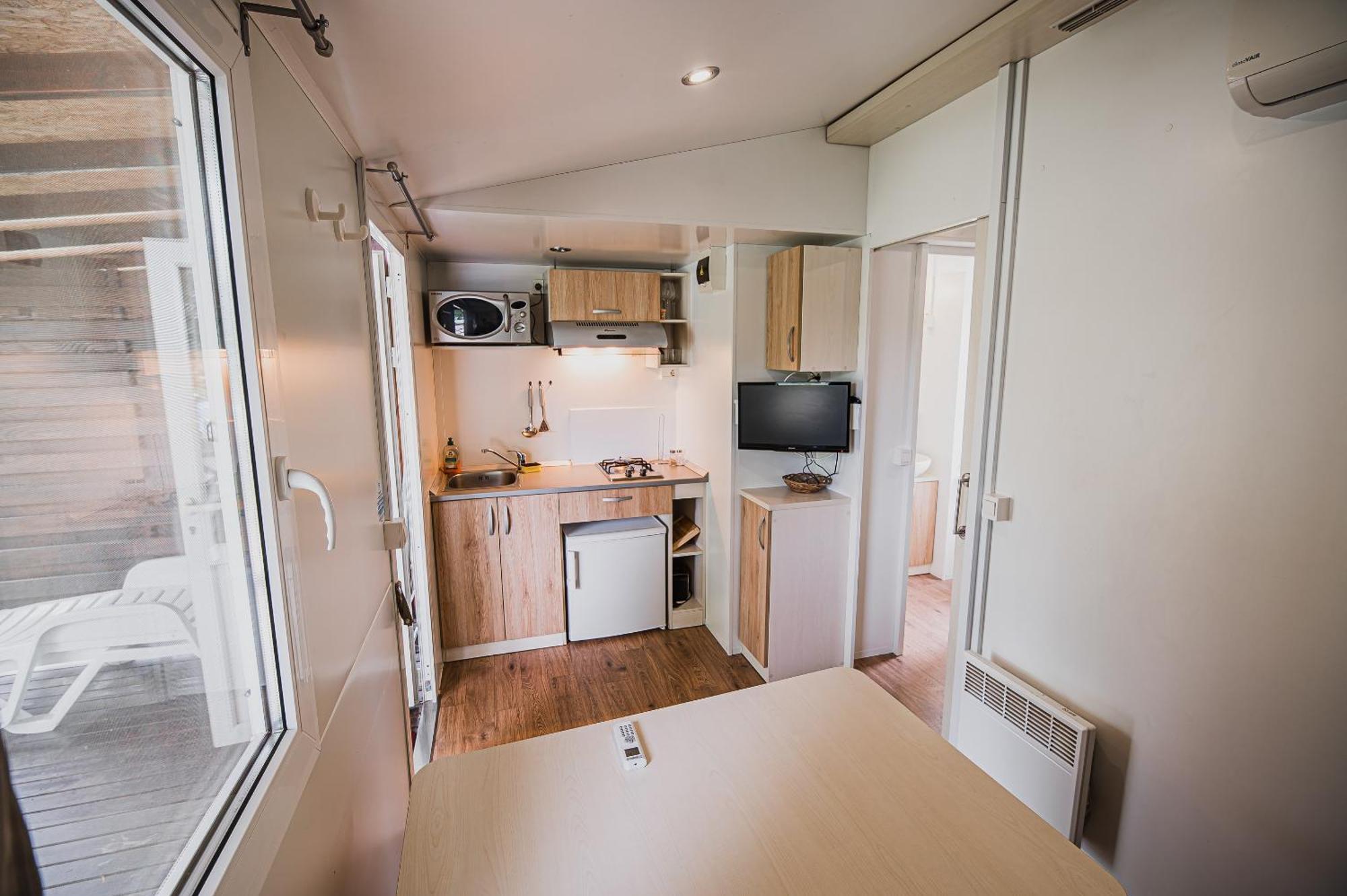 Lake View Mobile Homes With Thermal Riviera Tickets In Terme Catez 卡特兹奥布萨维 客房 照片