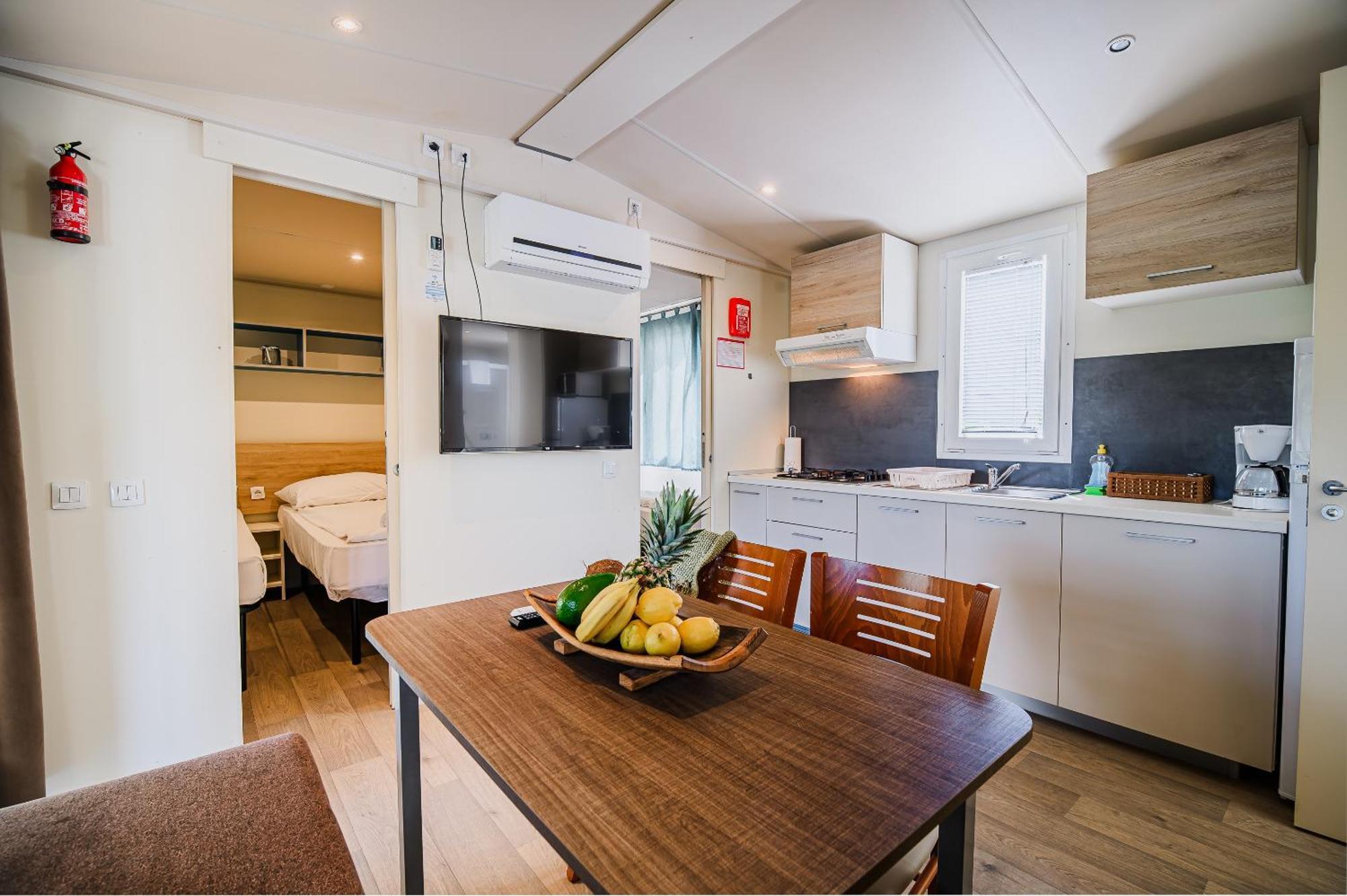 Lake View Mobile Homes With Thermal Riviera Tickets In Terme Catez 卡特兹奥布萨维 客房 照片